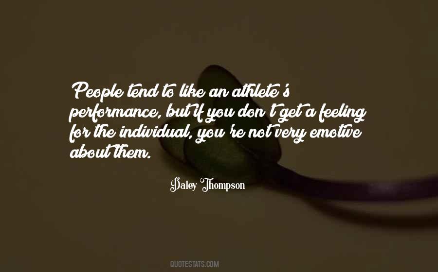 Individual Performance Quotes #488435