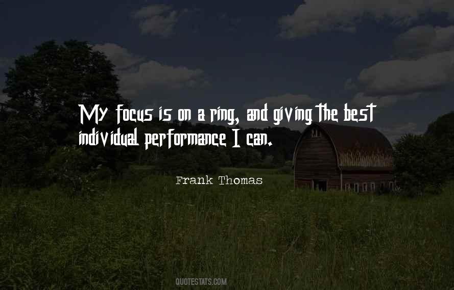 Individual Performance Quotes #941759