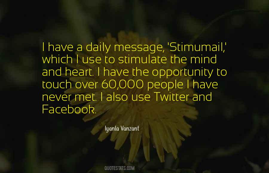 Stimulate Your Mind Quotes #562174