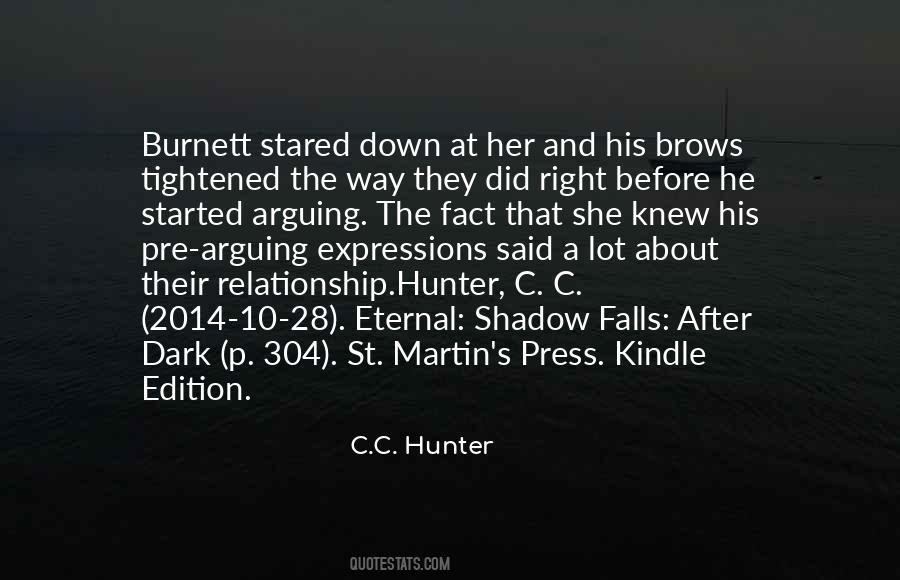 Shadow Hunter Quotes #1302828