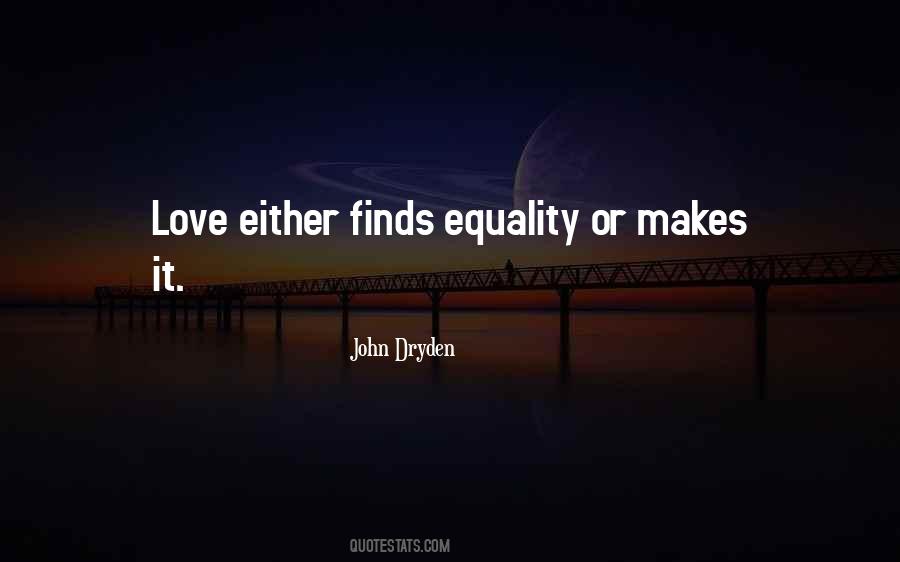 Equality It Quotes #141673