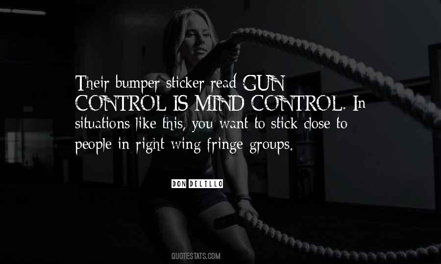 Mind In Control Quotes #871538