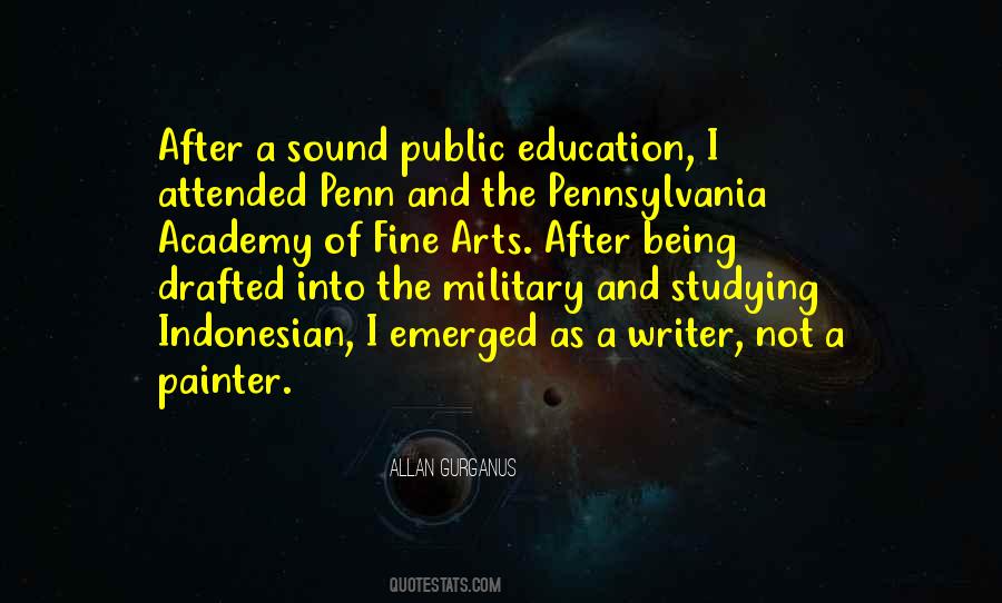 Fine Arts In Education Quotes #1146628