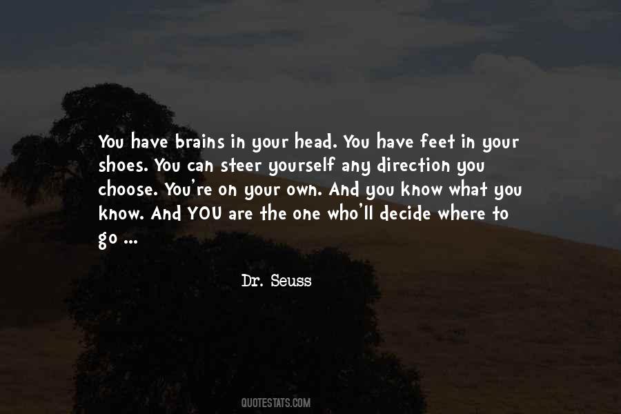 In Your Own Head Quotes #1137378