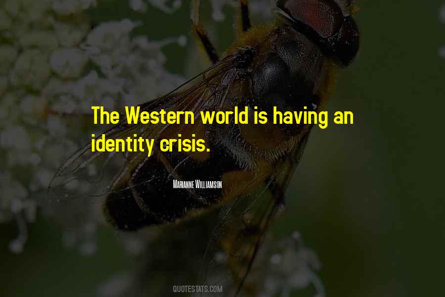 Identity Crisis Crisis Quotes #398687
