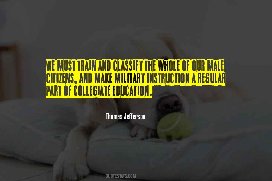 Thomas Jefferson Education Quotes #1724620