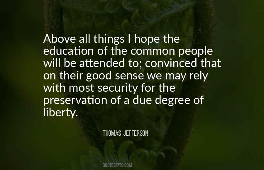 Thomas Jefferson Education Quotes #183495