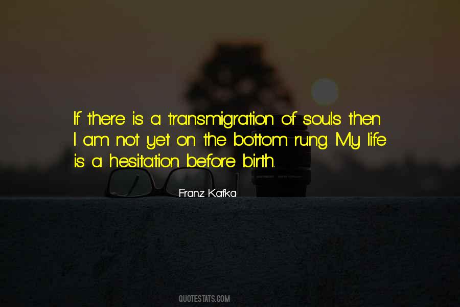 Transmigration Of Souls Quotes #129023