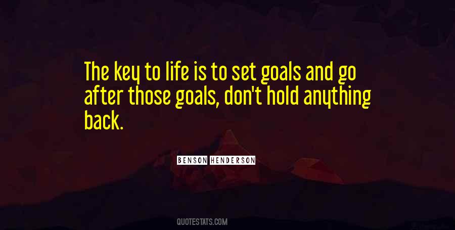 Quotes About Key To Life #241240