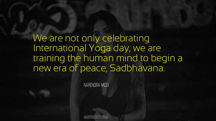Yoga For International Peace Quotes #1211714