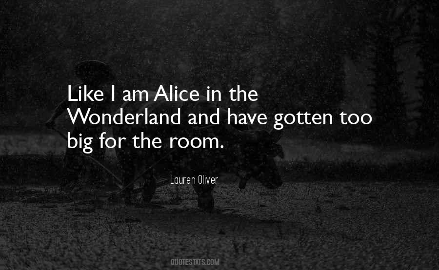 Alice In Wonderland Alice Quotes #43793