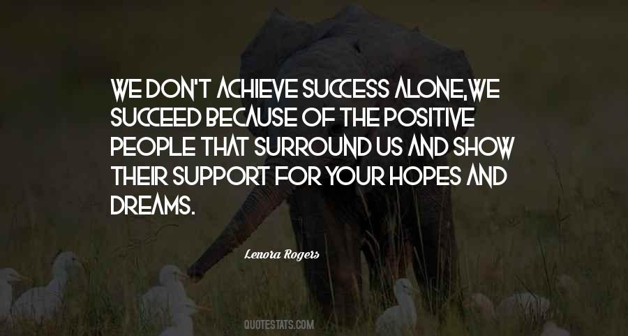 Success Alone Quotes #1246255