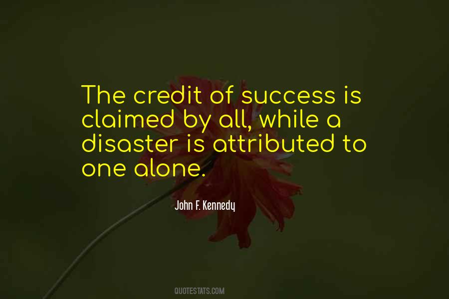 Success Alone Quotes #1266182