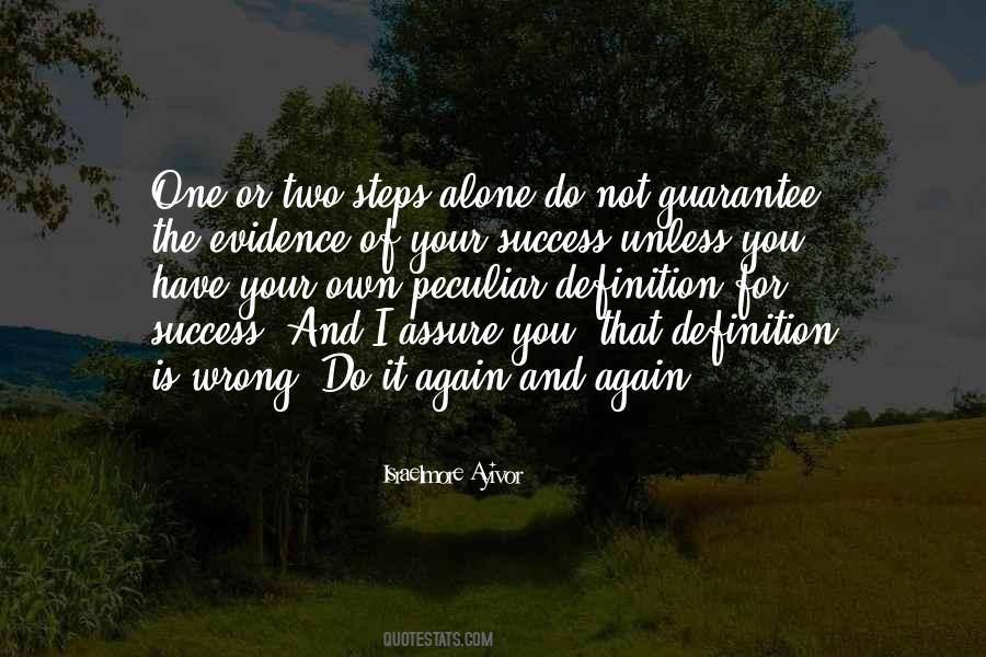 Success Alone Quotes #1471547