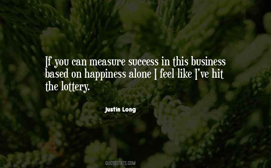 Success Alone Quotes #786789