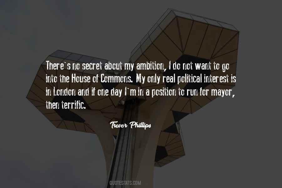 Political Ambition Quotes #596019