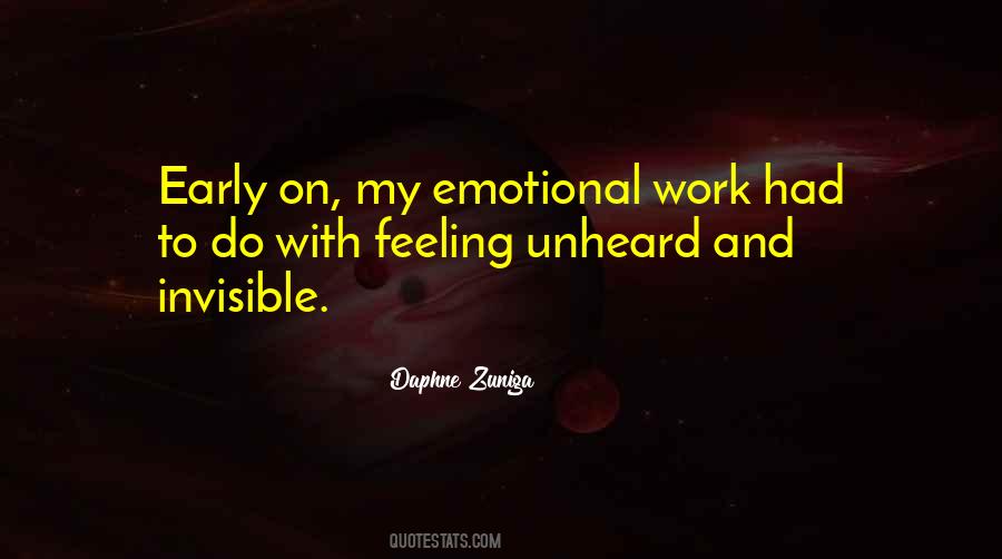 Emotional Work Quotes #298623