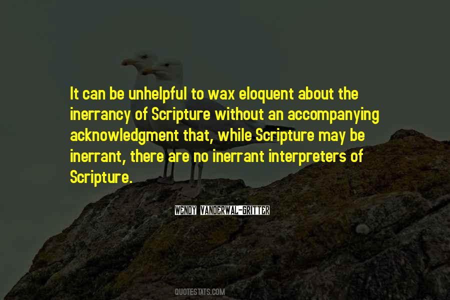 Inerrant Scripture Quotes #14207