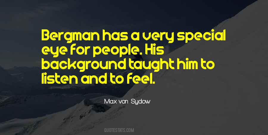 Max Sydow Quotes #218853