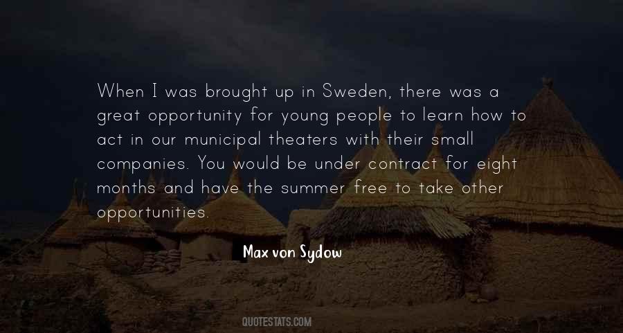 Max Sydow Quotes #826832