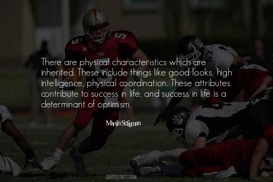 Non Physical Attributes Quotes #457665