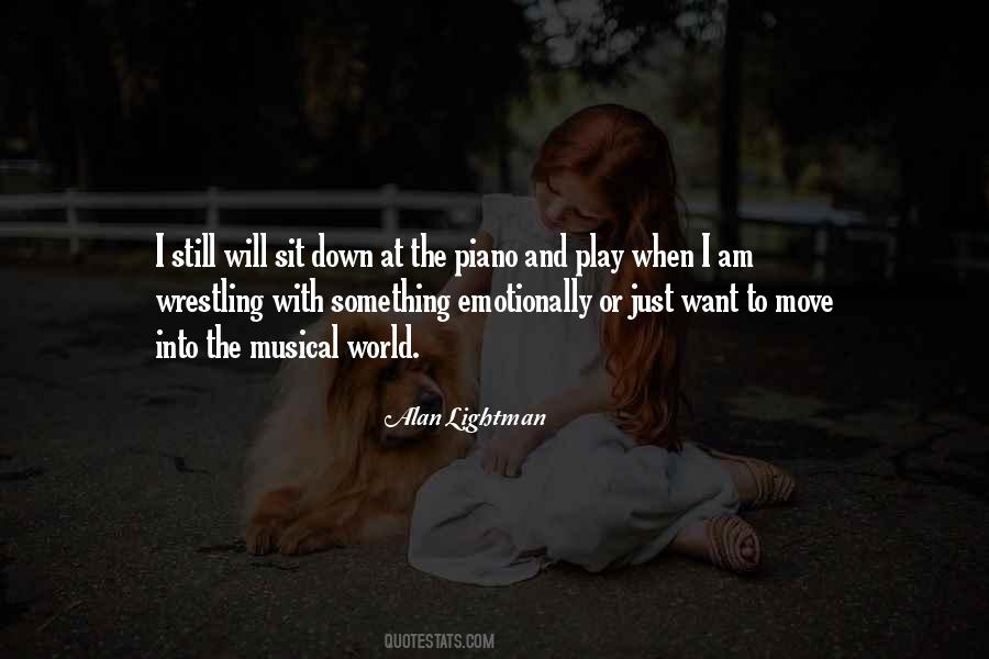 World Will Move Quotes #1614982