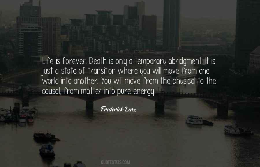 World Will Move Quotes #585722