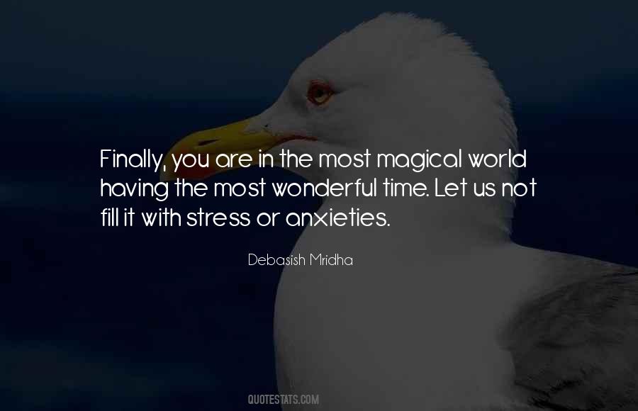 Wonderful Time Quotes #1419428