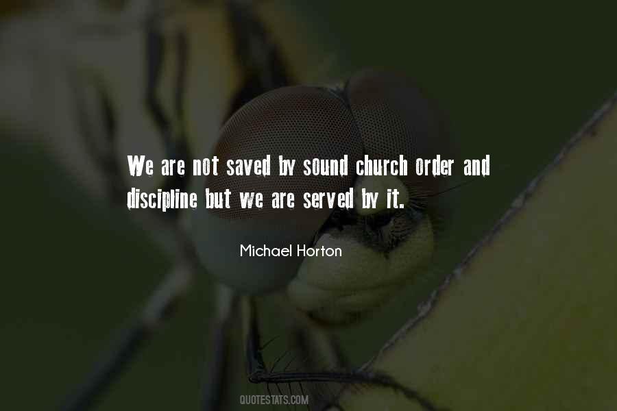 Church Discipline Quotes #333936