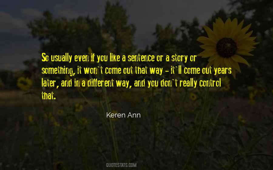 Quotes About Keren #768227