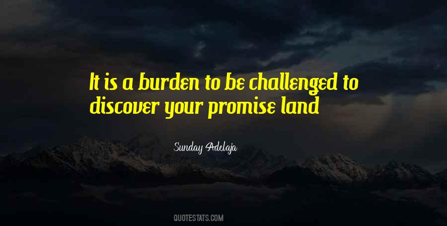 Promise Land Quotes #1458714