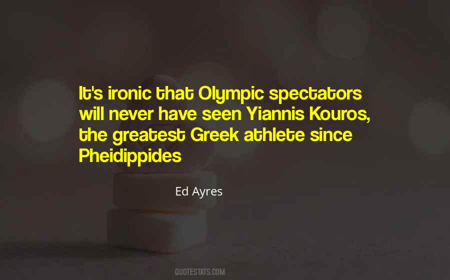 Olympic Athlete Quotes #1425980