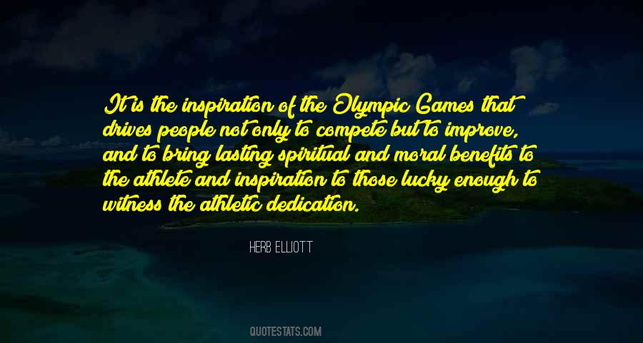 Olympic Athlete Quotes #300838
