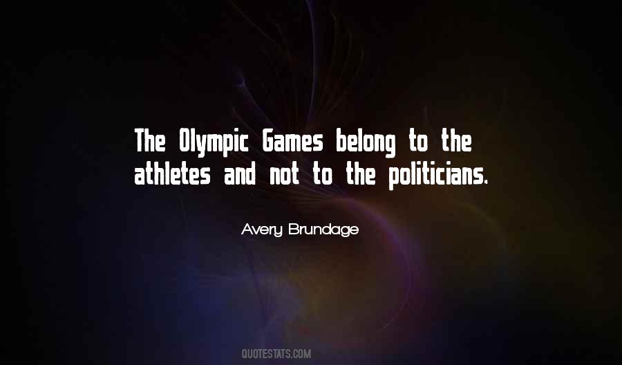 Olympic Athlete Quotes #408537