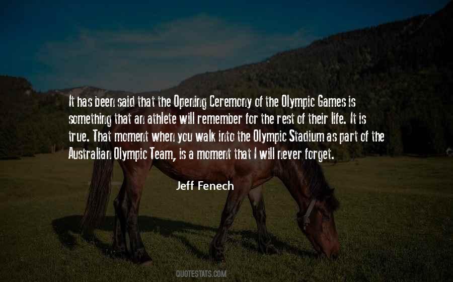 Olympic Athlete Quotes #867795
