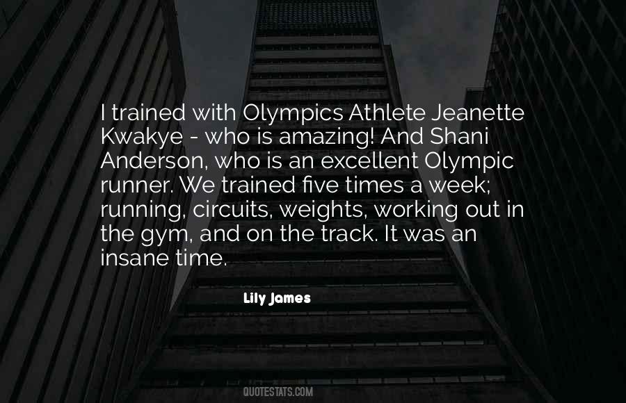 Olympic Athlete Quotes #948173
