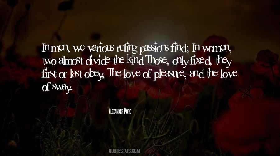 Men And Women In Love Quotes #133942