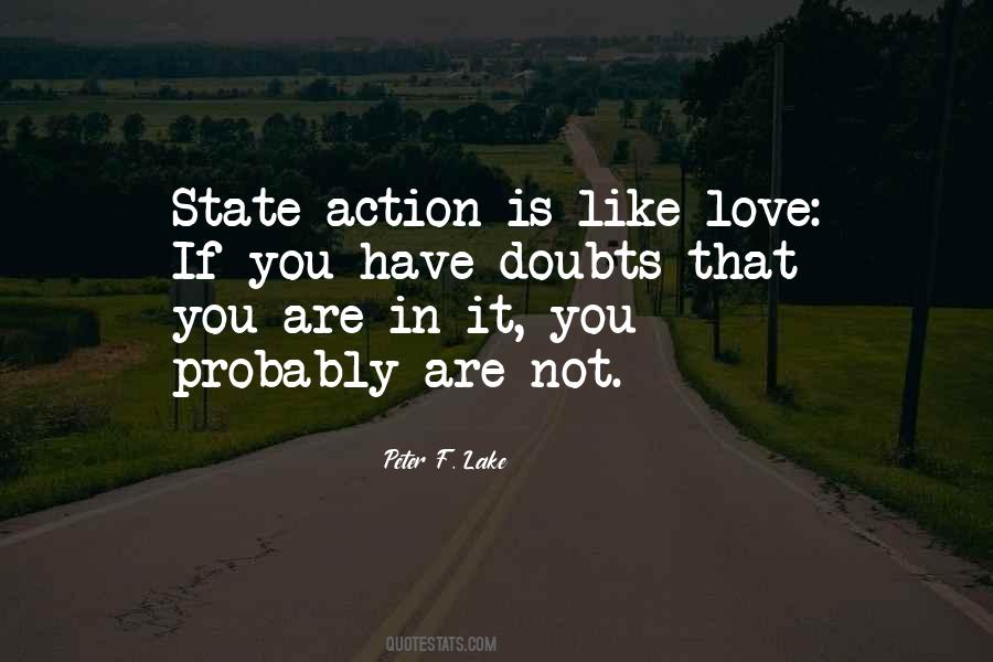 Action Love Quotes #292294