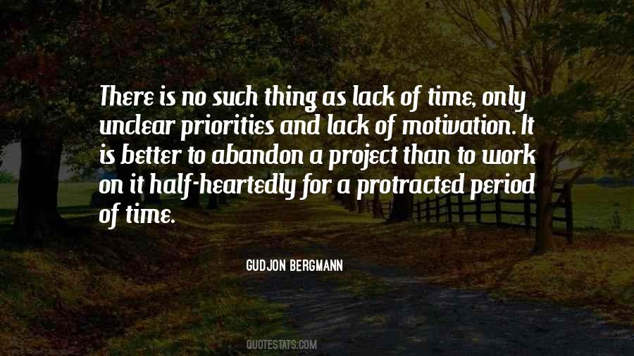 Time And Priorities Quotes #283868