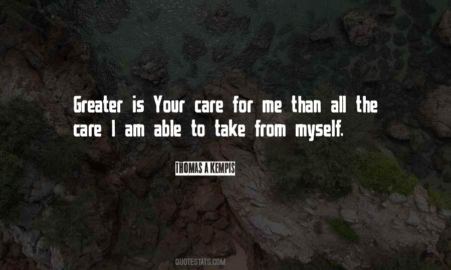 Care For Me Quotes #1743890