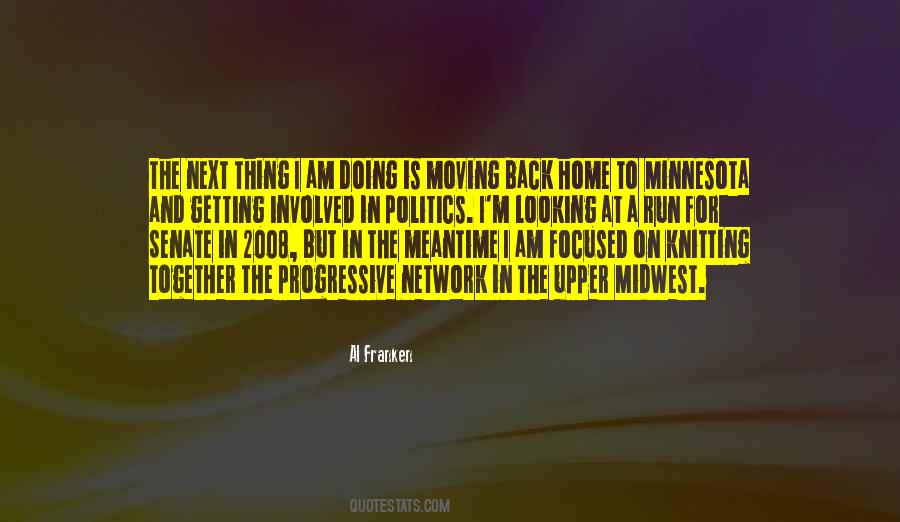 Moving Back Quotes #1110382