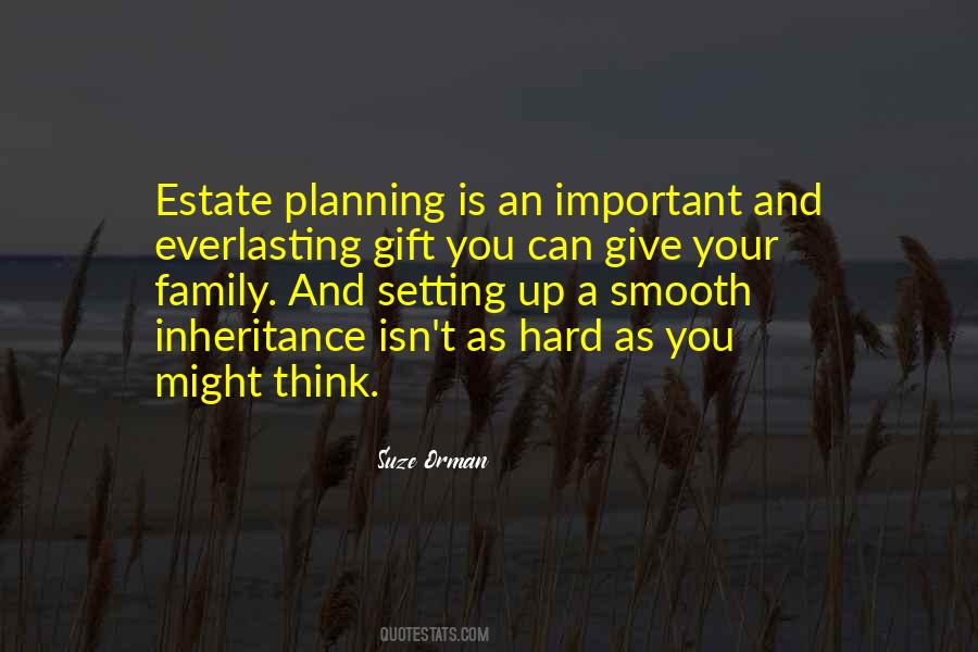 Family Inheritance Quotes #94605