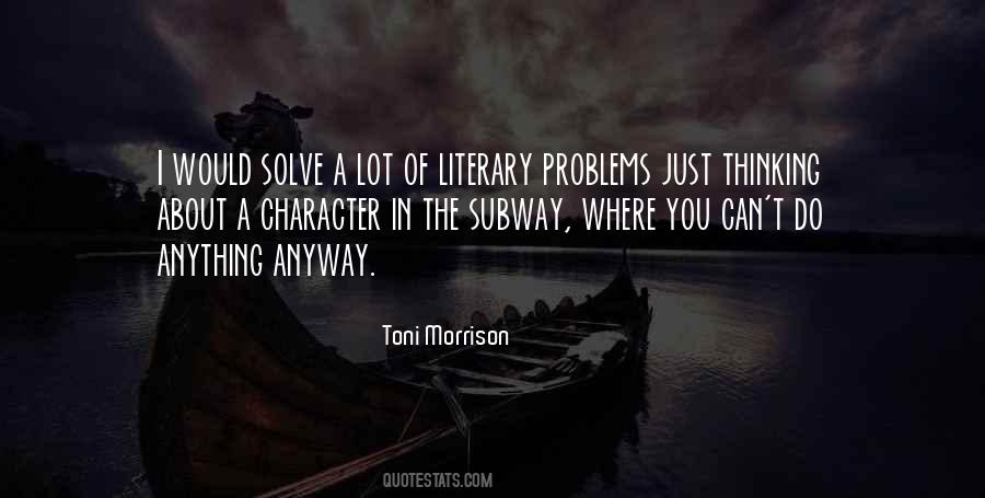 Literary Character Quotes #57602