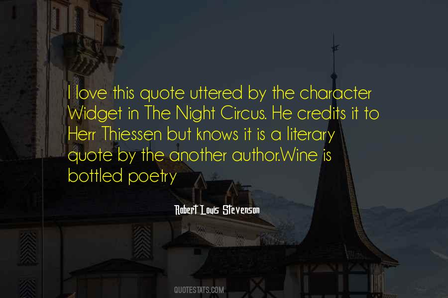 Literary Character Quotes #667509