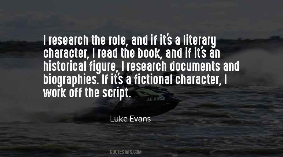 Literary Character Quotes #998466