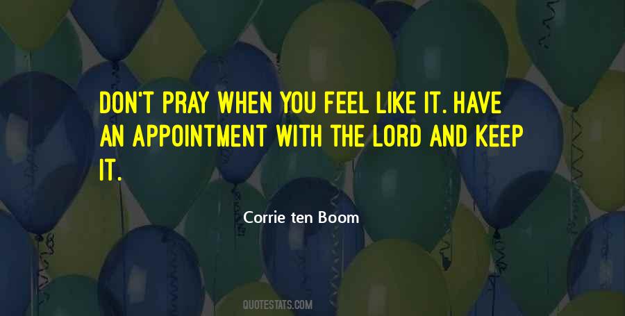 Corrie Ten Boom Prayer Quotes #1194569