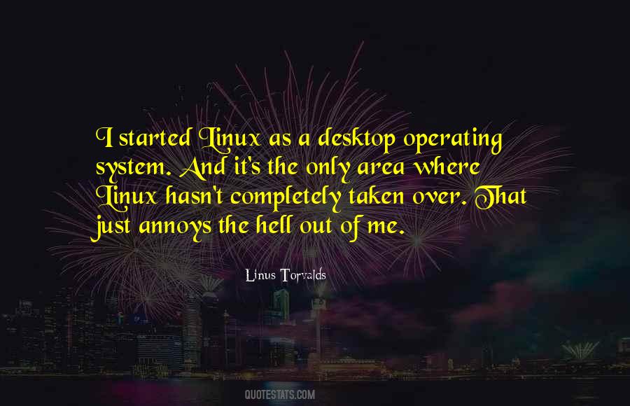 Linux Operating Quotes #1821889