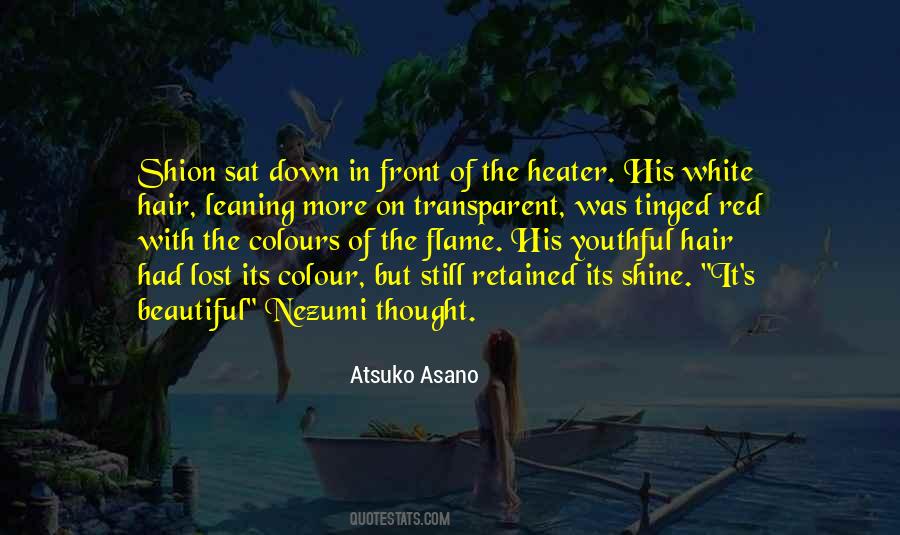 Tinged With Red Quotes #910455