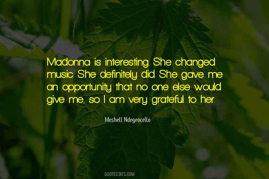 Ndegeocello Meshell Quotes #97855