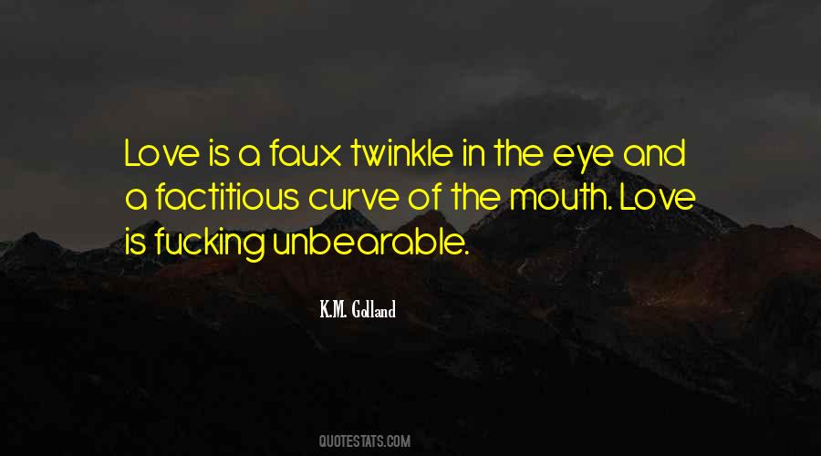 Twinkle In The Eye Quotes #73866
